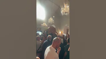 وسط الزغاريد ودموع الحزن زياد الرحباني يغادر بكفيا الى مثواه الاخير زيادالرحباني 