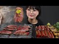 육즙팡팡 티본 스테이크 먹방🥩 T-BONE STEAK MUKBANG | ASMR EATING SOUNDS