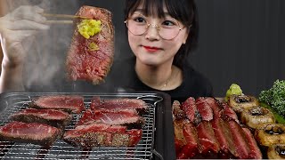 ASMR COMER CARNE ASADA🥩 | T-BONE STEAK MUKBANG | EATING SHOW