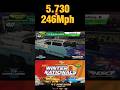 Fastest 55 Chev Promod pass #promods #dragracing