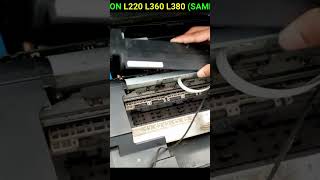 Epson l380 red light blinking repair bangla shortvideo