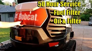 Bobcat E35 50 Hour Service