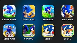 Sonic Runners,Sonic Forces,Sonic Dash,Sonic Boom,Sonic Jump,Sonic CD,Sonic 1,Sonic 2,Sonic 4 Episode screenshot 5