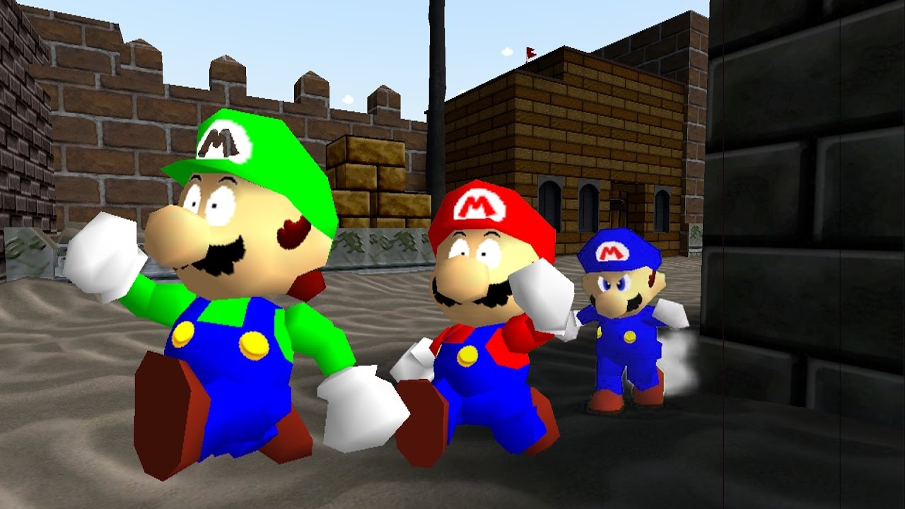 Mario nintendo 64