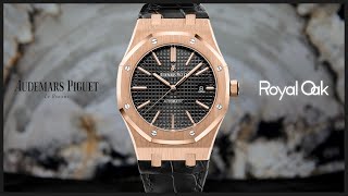 Обзор часов Audemars Piguet Royal Oak 41 mm в корпусе из розового золота!