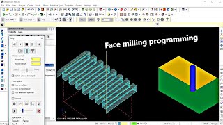 Mastercam Face Milling Operation Programming Tutorial - 2