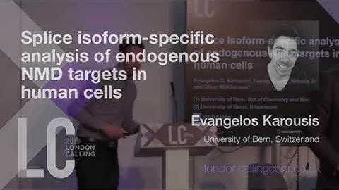 Splice isoform-specific analysis of endogenous NMD targets in human cells | Evangelos Karousis