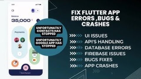 I will teach, help and fix errors and bugs in your flutter app