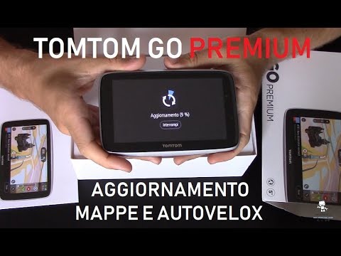 AGGIORNAMENTO TOMTOM GO PREMIUM  - Come installare Mappe e Autovelox