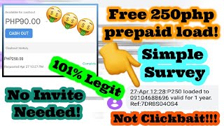 Earn 250Php Worth Of Prepaid Load For Free Payment Proof Premise Update