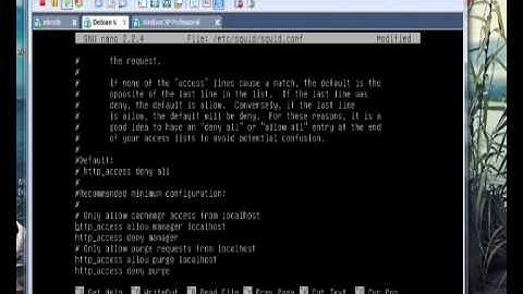 Tutorial Konfigurasi Squid Proxy Debian