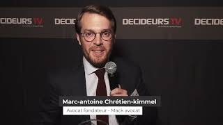 Palmarès du Droit 2022 : Marc-Antoine Chrétien-Kimmel, Mack Avocat