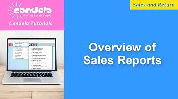 Retail Software: Overview of Sales Reports