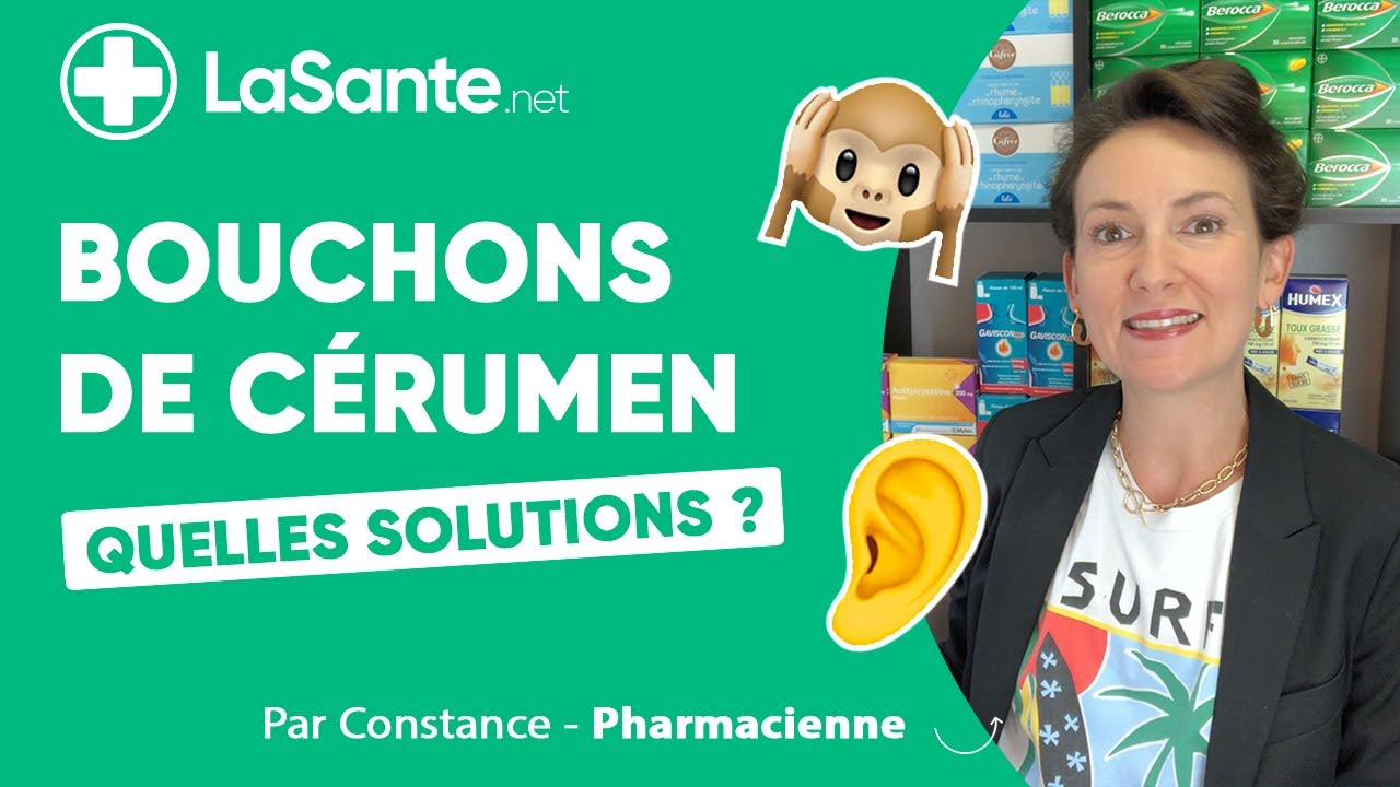 Bouchons de cérumen : quelles solutions ? 