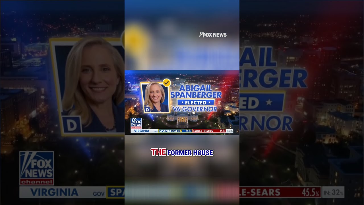 BREAKING Fox News Decision Desk Can Now Project Next Governor Of Virginia Shorts