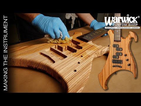 Making Of | Warwick Buzzard | Custom Shop #25-4453 | Natural Oil Finish | #warwickbasses