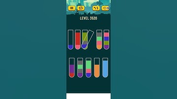 water sort puzzle - level 3520