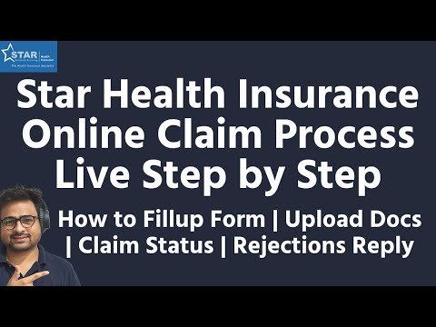 Star Health Insurance Claim Process Online | How to Fill Claim Form Filled Sample with Status