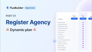 💥FluxBuilder Agency #1: Registration (White Label Mobile App Builder)