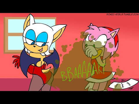 Sonic Girls Farting Comics: Tell No One (voiced)