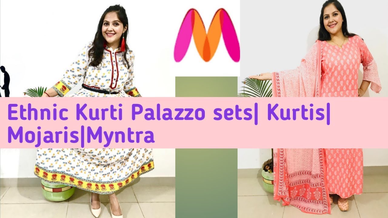 Myntra Haul | Party Wear Suit sets | Ethnic Footwear | Review and Tryon |  Under 1500Rs. | India - YouTube