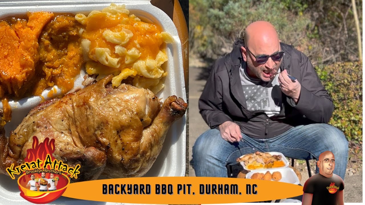KrevatAttack Food Review Backyard BBQ Pit (Durham, NC) YouTube