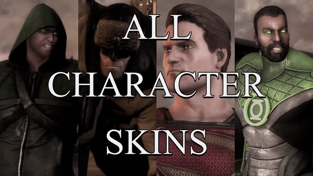 Injustice: Gods Among Us Ultimate Edition - All Character Skins