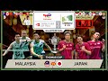 Malaysia  vs japan  live thomas cup 24  quarterfinal  darences watchalong