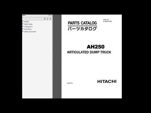 Hitachi mining to download instructions, go to the page partsmanual.online