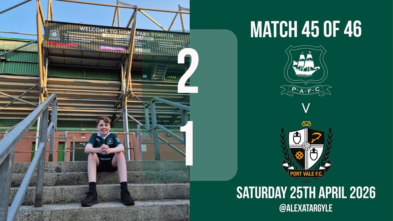 Plymouth v Port Vale: It's not over just yet! What a win with 10 men!