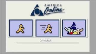 AOL 1998 Dial Up internet connection