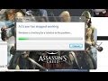 AC Unity Crash fix once and for all