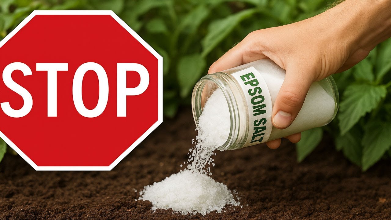 Epsom Salt Is Ruining Your Garden—Here’s Proof - YouTube
