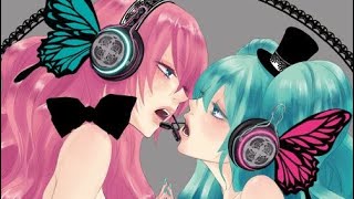 hatsune Mikumegurine Luka Magnet engromkan Subtitles color Coded