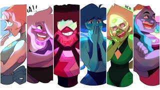 THE CRYSTAL GEMS | Steven Universe Speedpaint