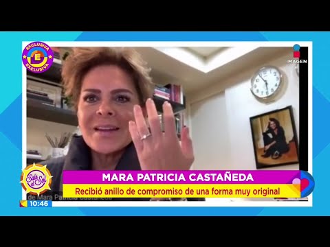 ¡SE NOS CASA! Mara Patricia Castañeda recibió anillo de compromiso