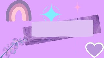 aesthetic intro template(no text) /purple