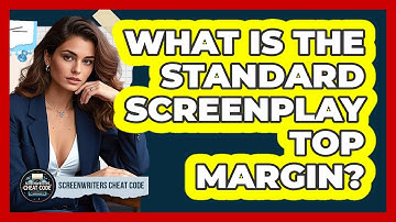 What is the standard screenplay top margin?