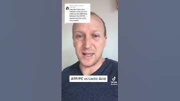 Exploring the Differences between the ATP/PC System and the Lactic Acid System.