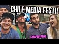 El vlog del club media fest de chile  haciendo hamigos