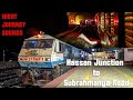 Journey on indian railways relaxing train sounds ep17 part 1  hassan to subrahmanya road