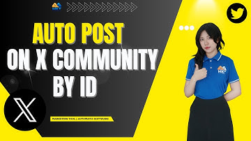 How To Auto Post To X Community by ID | Automation Twitter Tool 2025