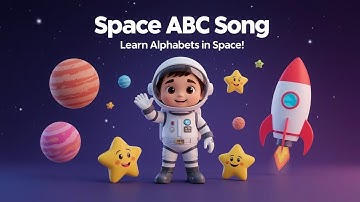 Space ABC Song – Learn Alphabets with Planets and Stars | Kids Learning Rhymes