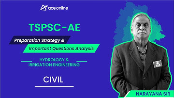 Hydrology & Irrigation Engineering - Preparation Strategy & Important Questions Analysis | TSPSC AE