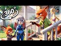 VR 360° Zootopia Movie Compilation!