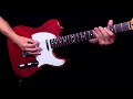 Squier Bullet Red Sparkle Limited Edition Telecaster Demo