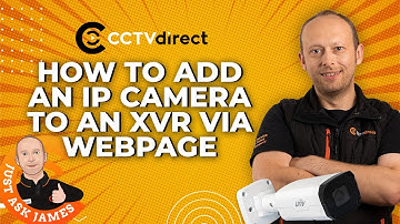 109: How to Add a Uniview IP Camera to an XVR via Webpage