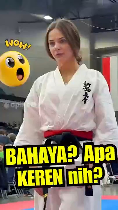 Cewek MAUT ⁉️ Lucu, Lawan Curang Dibales Jurus Powerful 😱🥋🔥 #funnyshorts #lucu #kocak
