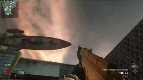 Black Ops - Tomahawk Across Map On Drive-In (S&D)