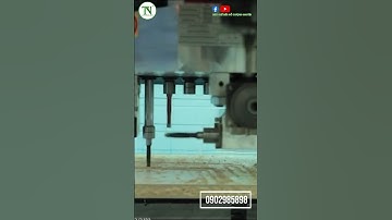 CNC hiện đại tự động thay dao, công nghệ tiên tiến #maychebiengo #cnc